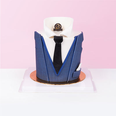 Dad's Tuxedo Designer Cake seasonal_fday Junandus - CakeRush