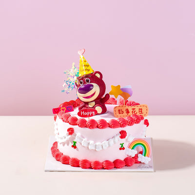 Lotso Bear cake_designer Jyu Pastry Art - CakeRush