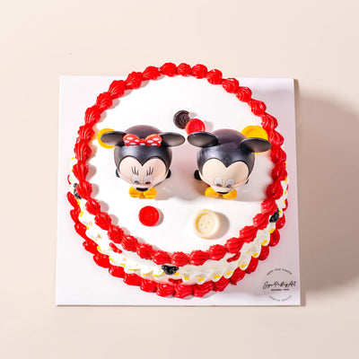 Mickey Minnie Mouse cake_designer Jyu Pastry Art - CakeRush