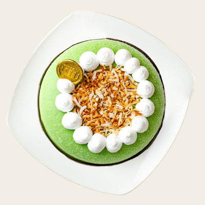 Coconut Pandan Gelato Cake cake_icecream Piccoli Lotti - CakeRush