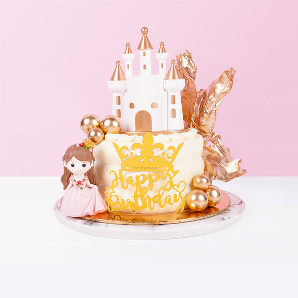 Royal Princess Design Cake for Girl | KL Delivery