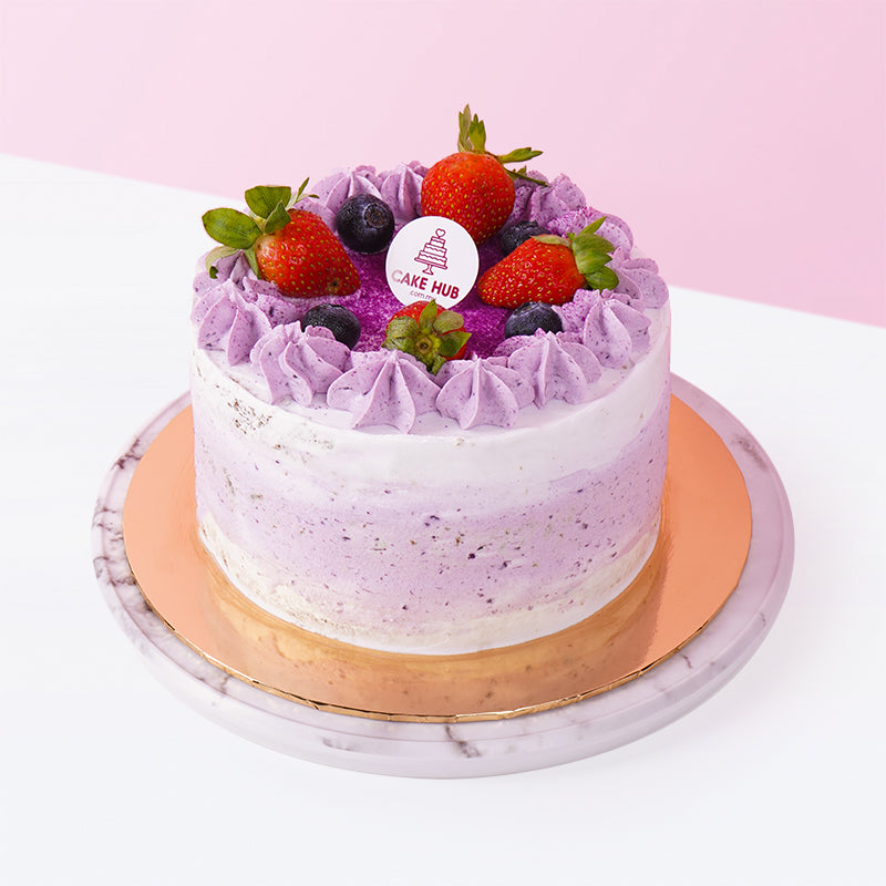 Strawberry Lavender Cake – Chateau Gateau