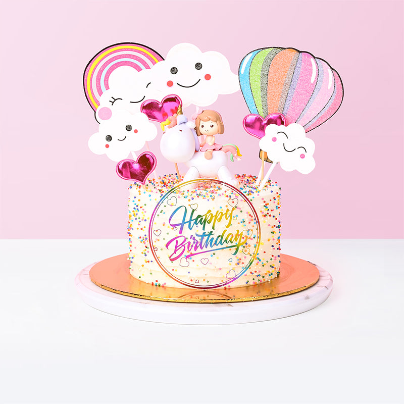 Cute Unicorn Cake Designs : Unicorn, Cloud & Pastel Rainbow