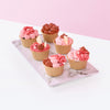 Dusty Pink Ombre Cupcakes (12 Pieces) Cupcakes Junandus (Penang) - CakeRush