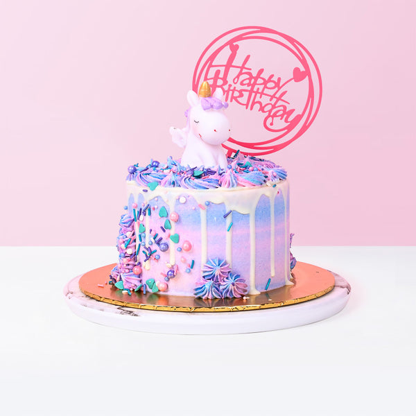 Send Colorful Unicorn Cake Online - GAL21-96142 | Giftalove
