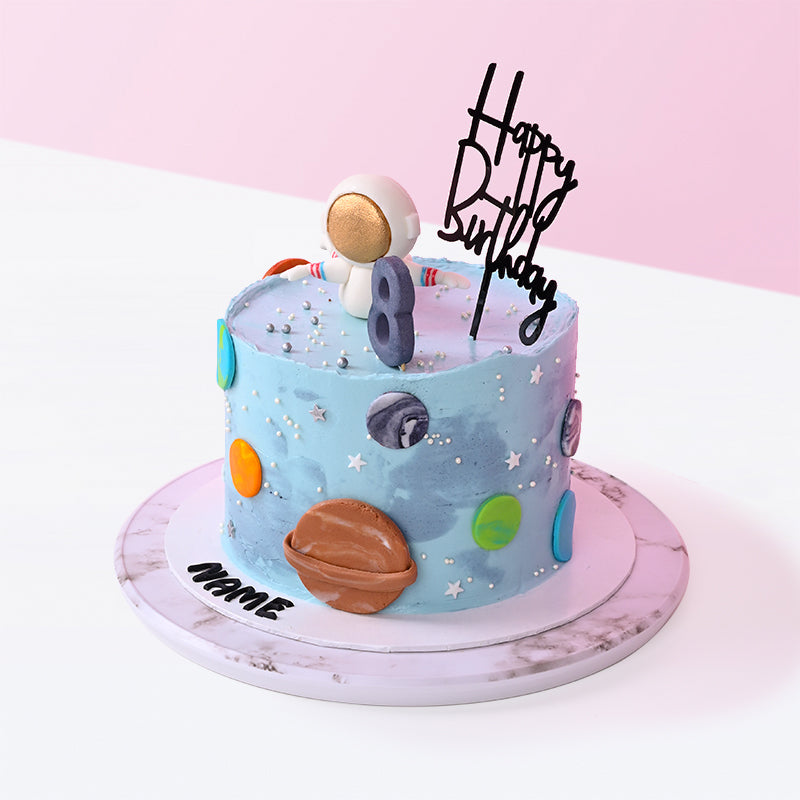 Space Birthday Cake | rededuct.com