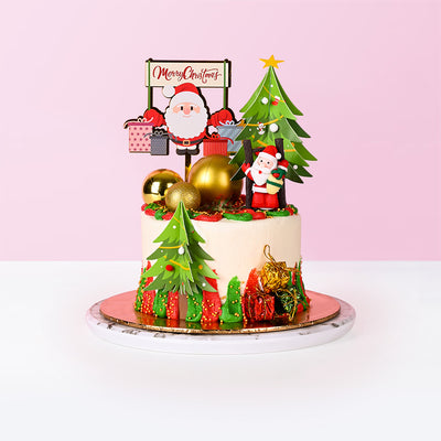 Santa Claus Cake cake_christmas Eats & Treats - CakeRush